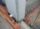 piano terra , eliminazione ponte termico dei pilastri